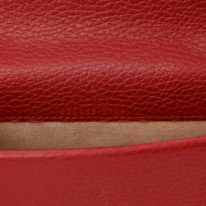Gucci Calfskin Super Mini Dionysus Shoulder Bag Hibiscus Red 6 of 10