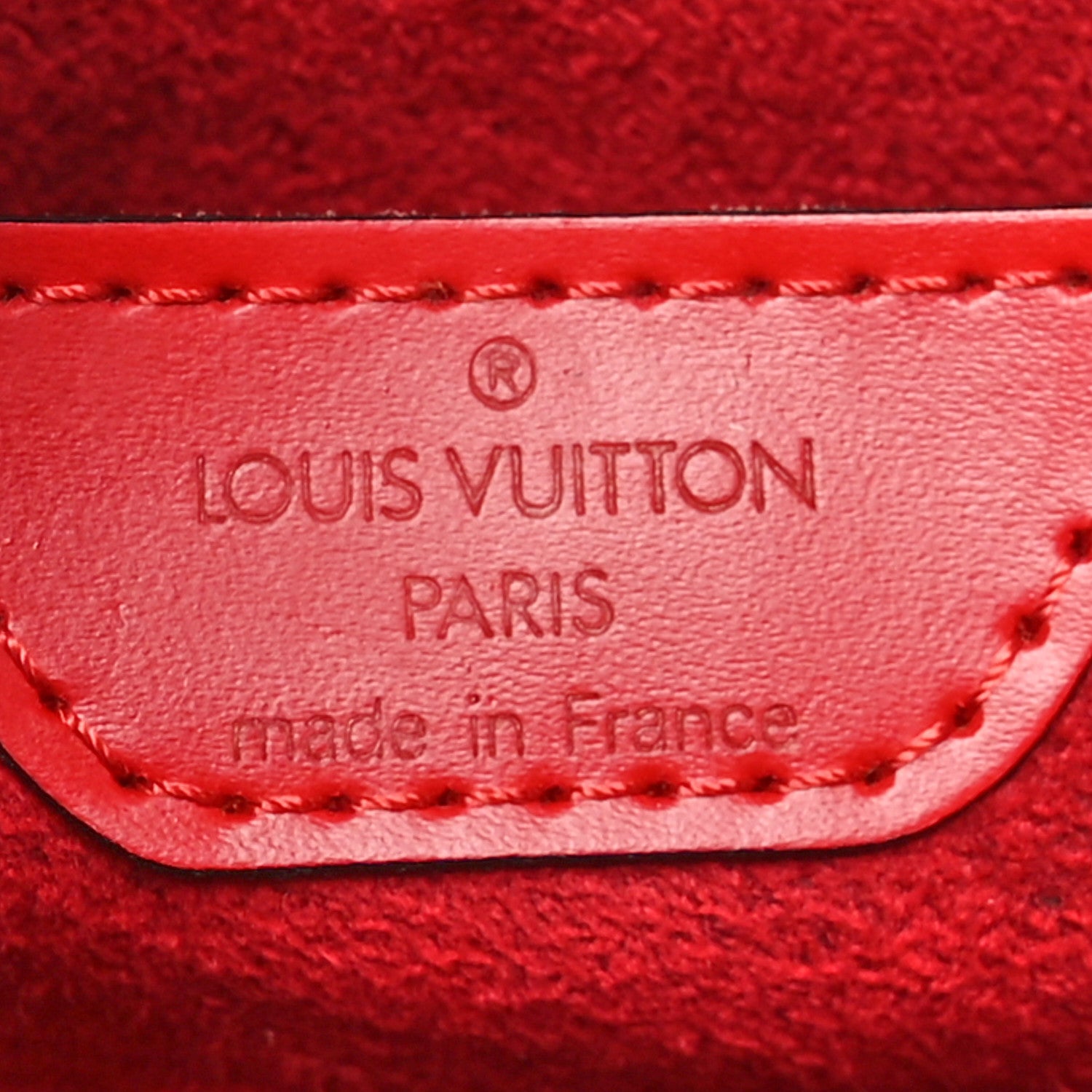 Louis Vuitton Epi Saint Jacques PM Castillan Red 6 of 10