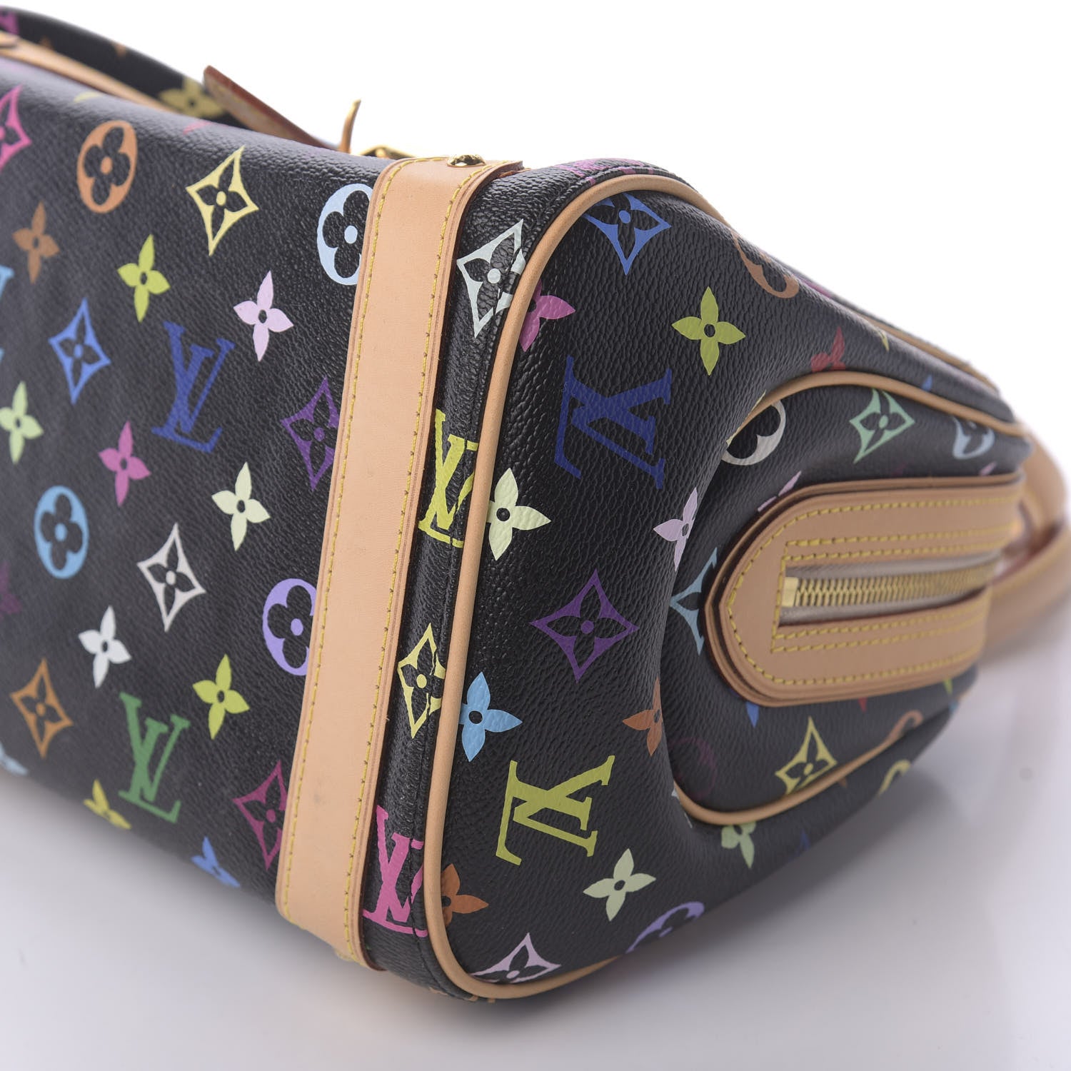 Louis Vuitton Monogram Multicolor Priscilla Black 7 of 9