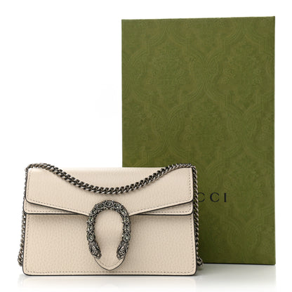 Gucci Dollar Calfskin Crystal Super Mini Dionysus Shoulder Bag Mystic White Black Diamond 10 of 10