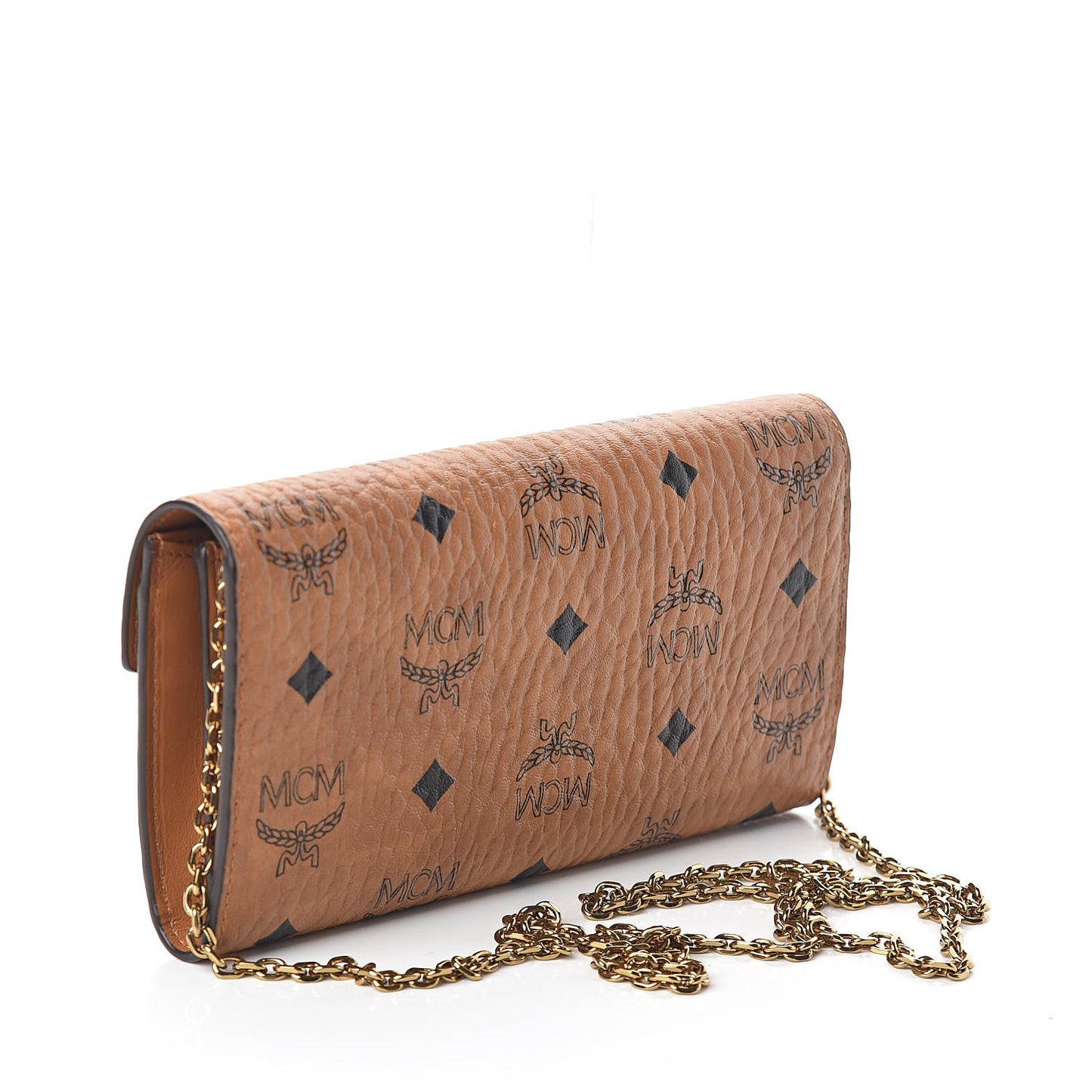 Visetos Patricia Wallet On Chain Cognac