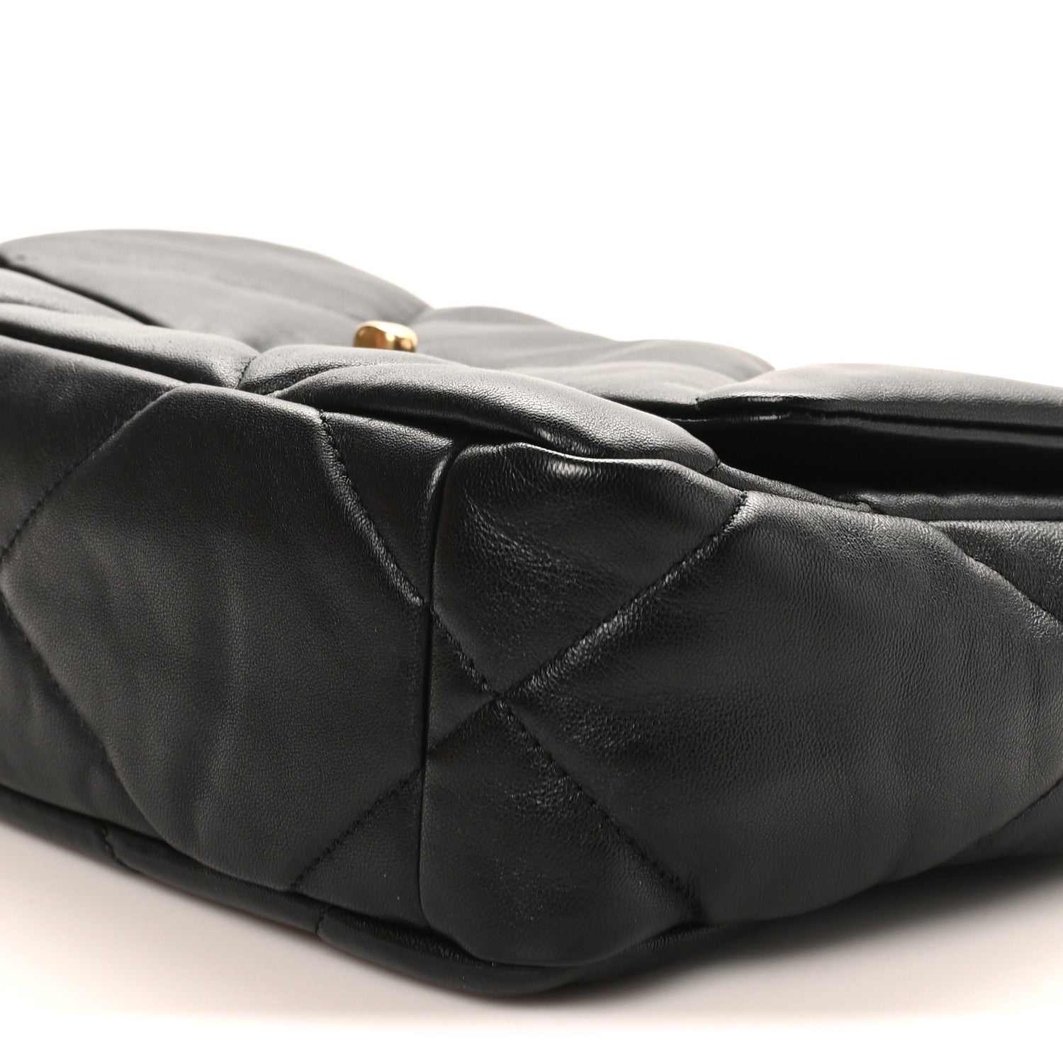 Chanel Lambskin Quilted Medium Chanel 19 Flap Black 10 of 11