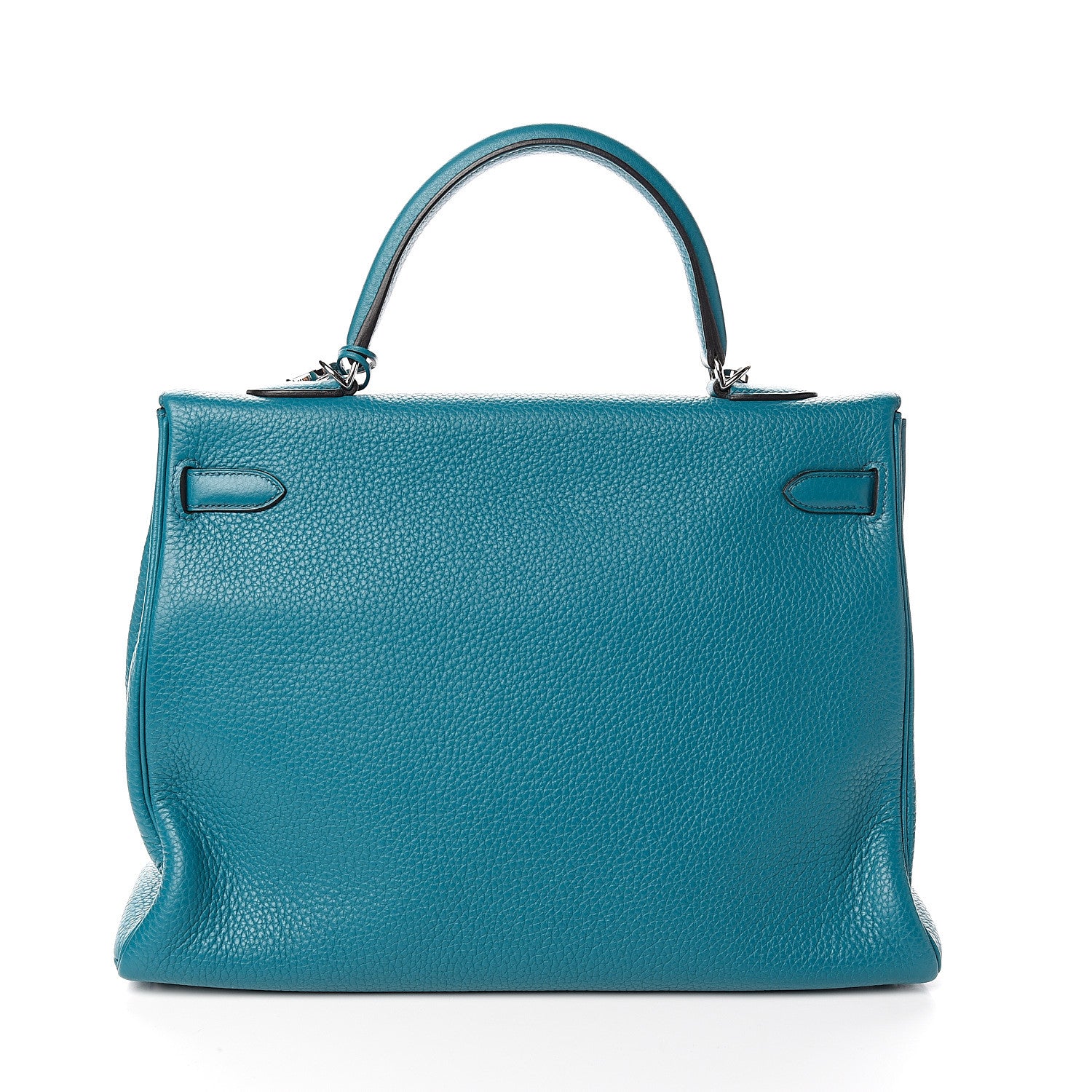 Hermes Taurillon Clemence Kelly Retourne 35 Bleu Izmir 2 of 33