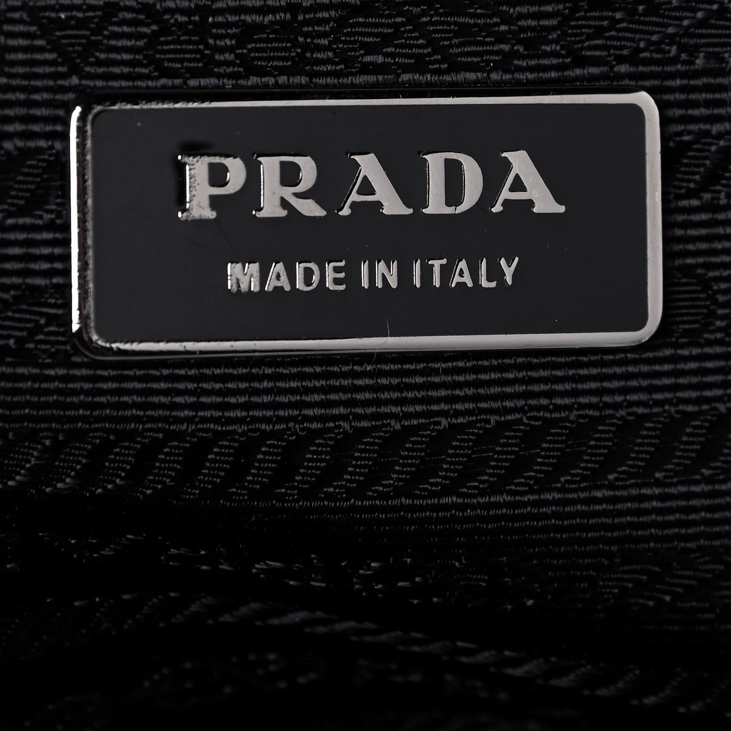 Prada Nappa Gaufre Bowler Argento 6 of 12