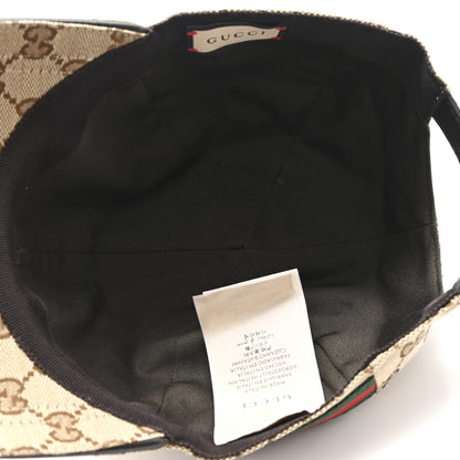 Gucci Monogram Web Baseball Hat S Beige Cocoa 7 of 9