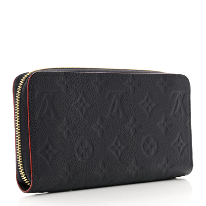 Louis Vuitton LOUIS VUITTON Empreinte Zippy Wallet Marine Rouge 3 of 6