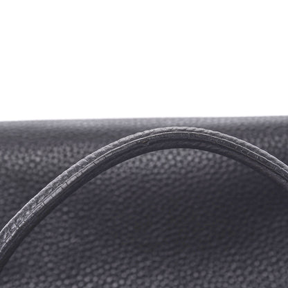 Prada Vitello Daino Tote Black 10 of 11