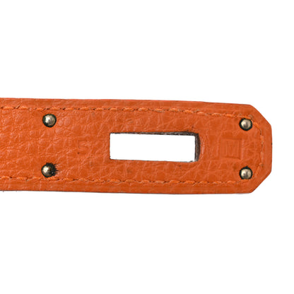 Hermes Togo Kelly Retourne 32 Orange 7 of 15