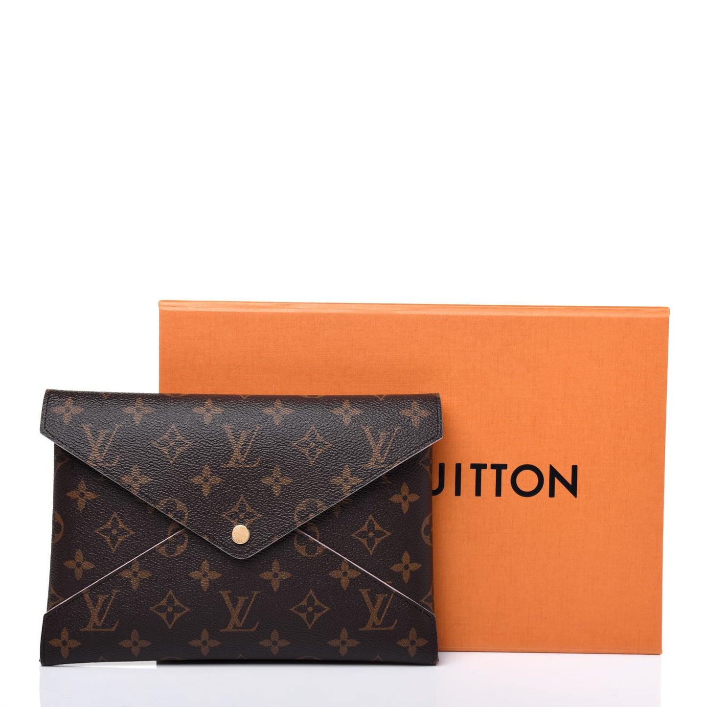 Monogram Large Kirigami Pochette Insert Rose Ballerine