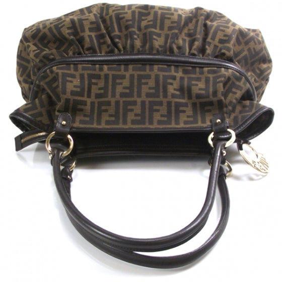 Fendi Zucca Large Chef Shopper Tote Tobacco 5 of 11