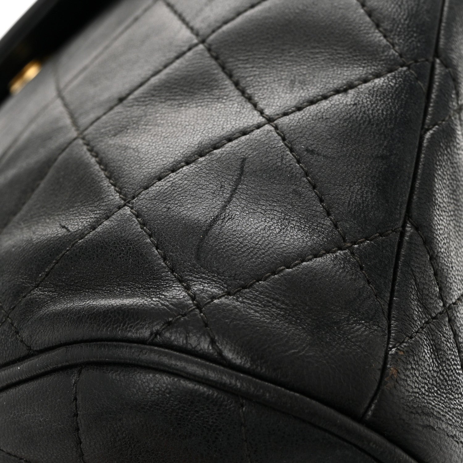 Chanel Lambskin Quilted CC Tassel Flap Black 13 of 15