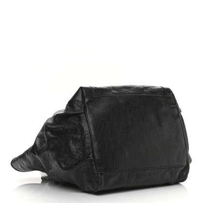Balenciaga Agneau Giant 12 Gold Hardware S Sunday Tote Black 4 of 10