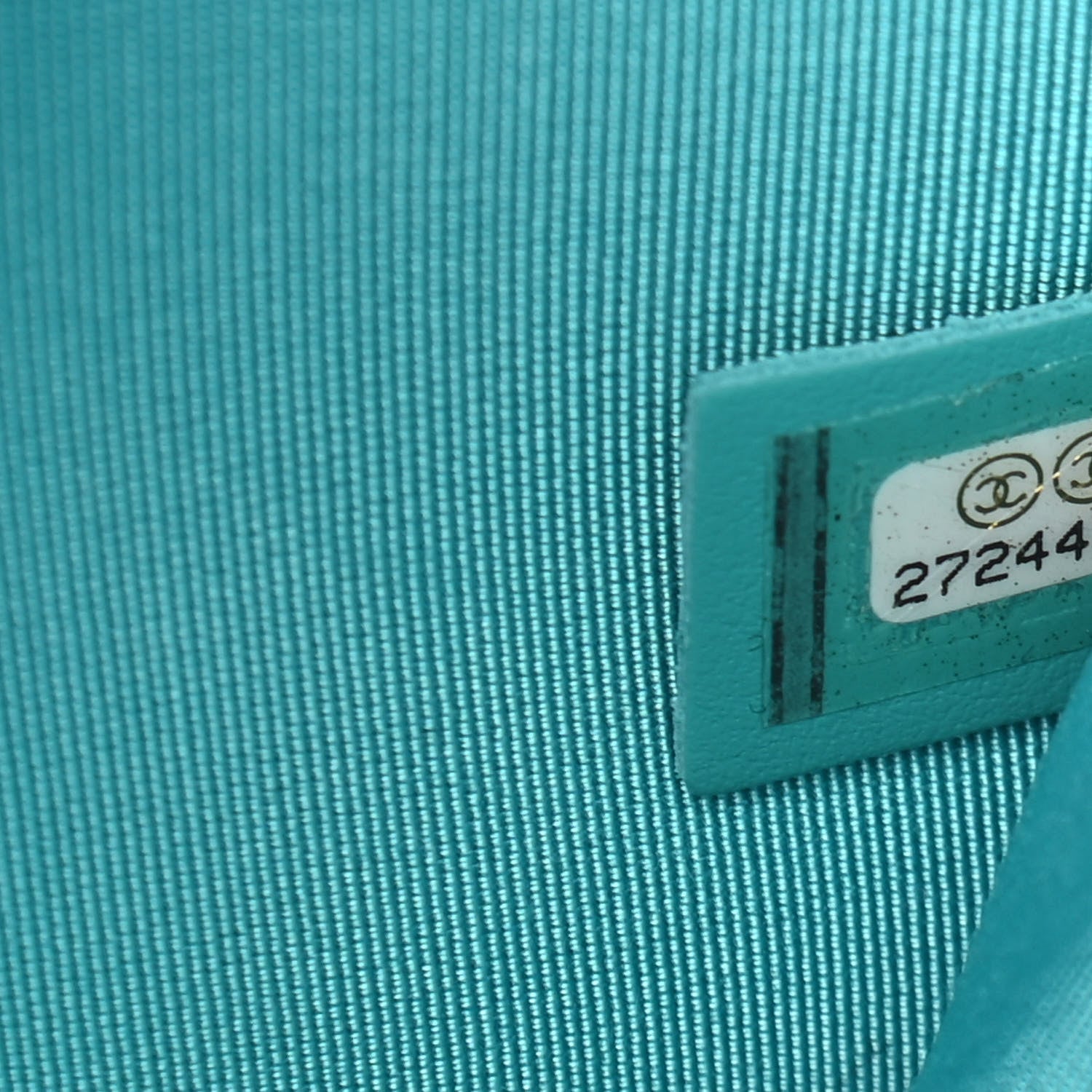Chanel Calfskin Quilted Medium Everyday Chic Single Flap Turquoise 8 of 10