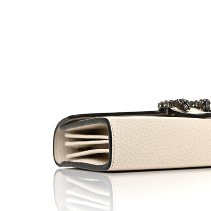 Gucci Dollar Calfskin Mini Dionysus Chain Wallet Mystic White 7 of 9