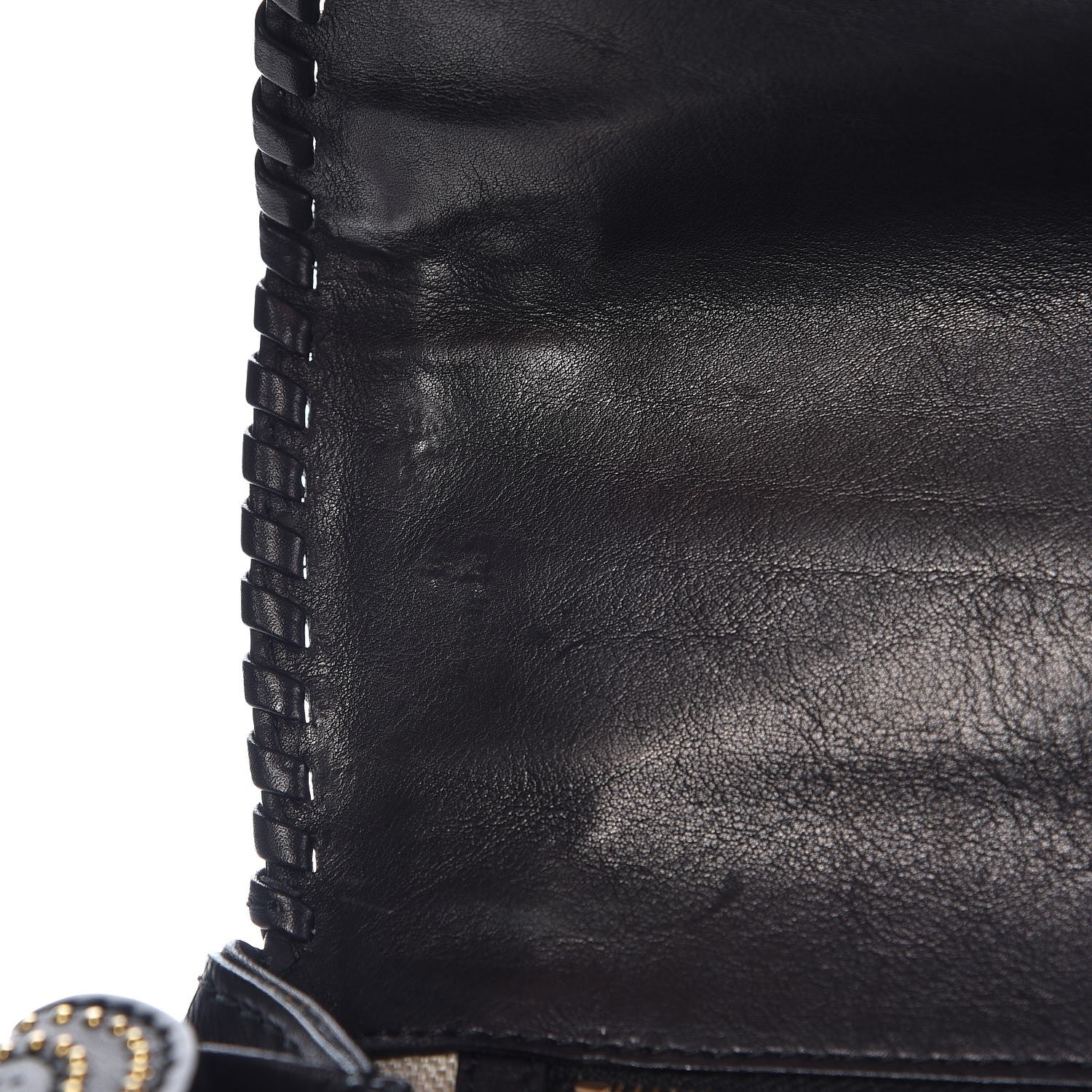 Gucci Calfskin New Bamboo Large Top Handle Bag Black 12 of 12