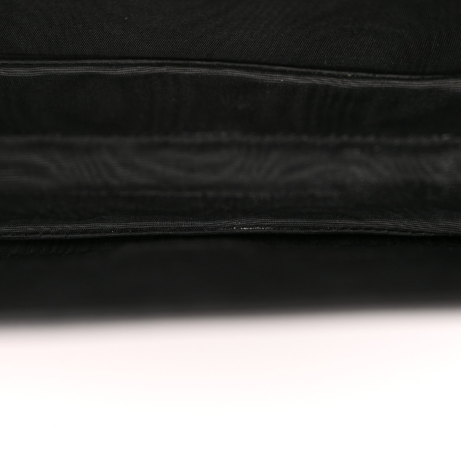 Salvatore Ferragamo Hammered Calfskin Vara Bow Chain Flap Crossbody Black 11 of 12