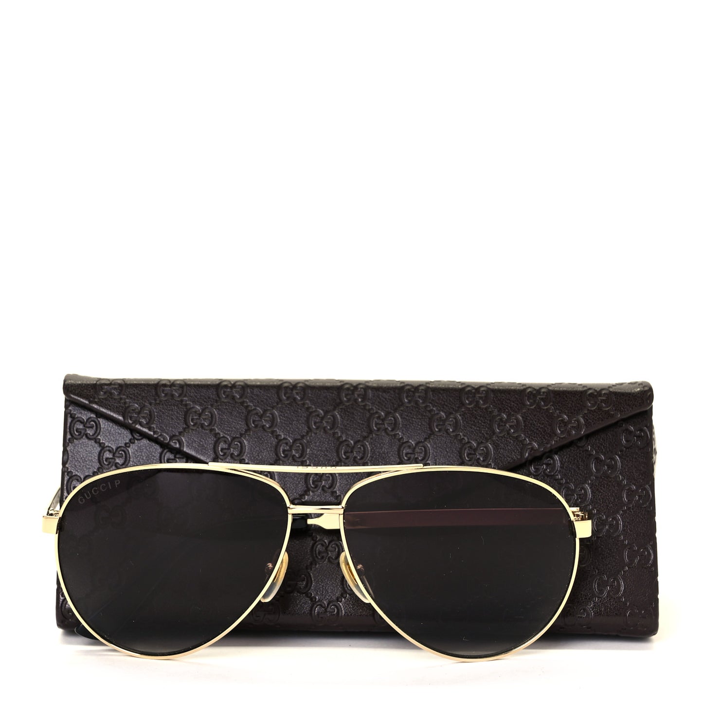 Aviator Sunglasses GG0237S Gold