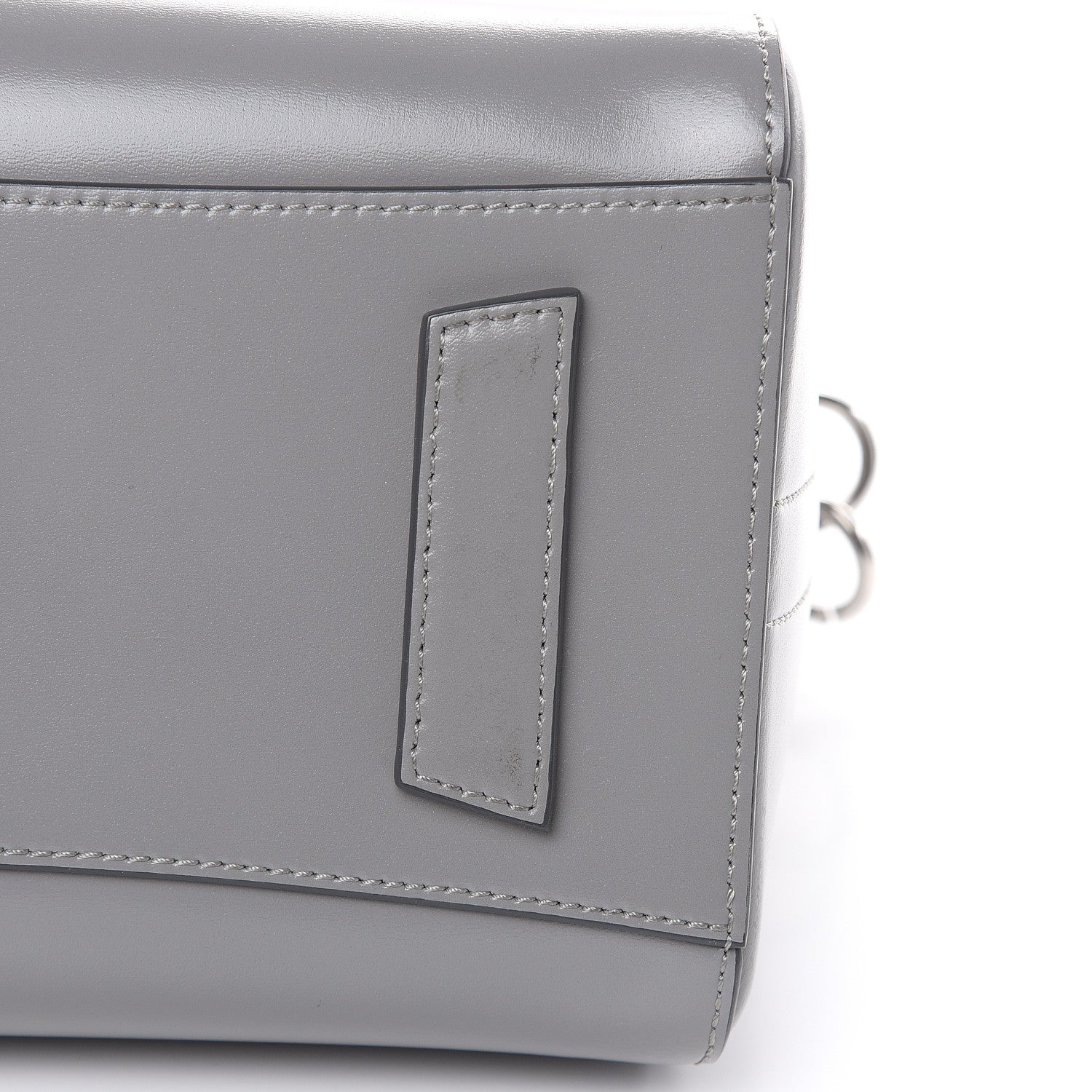 Givenchy Shiny Lord Calfskin Small Antigona Pearl Grey 12 of 17