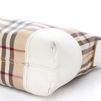 Burberry House Check Hobo White 10 of 12