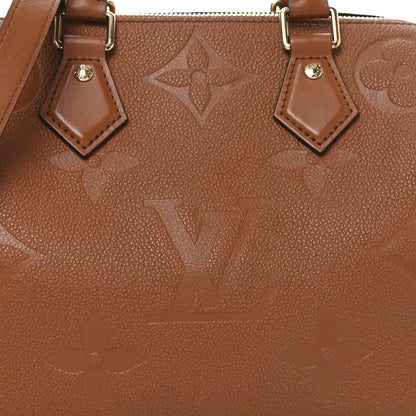 Louis Vuitton Empreinte Monogram Giant Speedy Bandouliere 25 Cognac 7 of 9