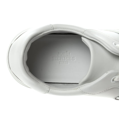 Hermes Calfskin Day Sneakers 37 White 7 of 8