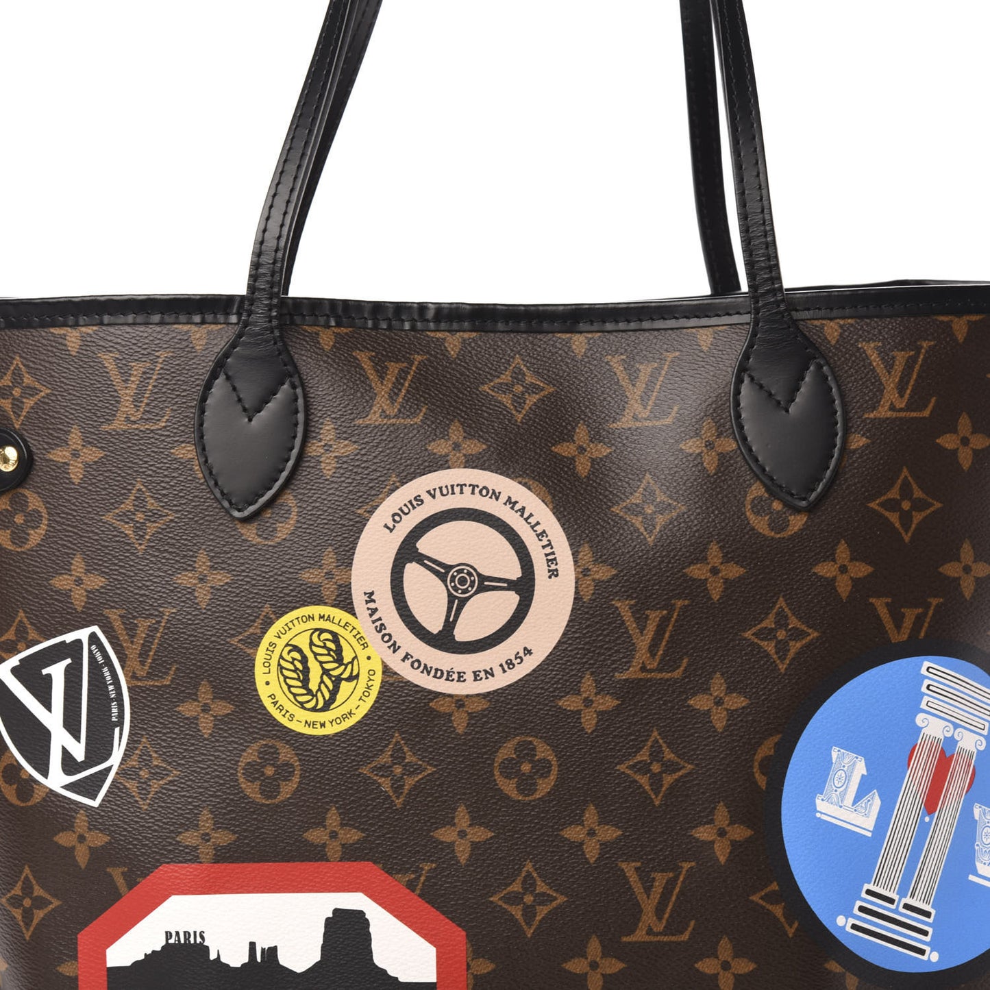 Monogram World Tour Neverfull MM