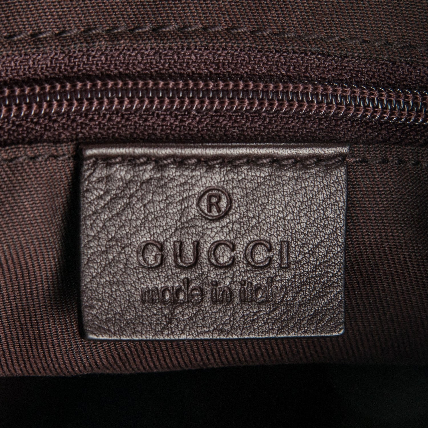 Gucci Guccissima Small D Gold Hobo Chocolate Brown 6 of 7