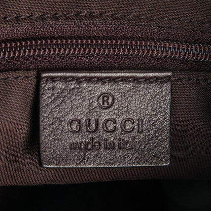 Gucci Guccissima Small D Gold Hobo Chocolate Brown 6 of 7