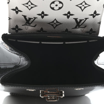 Louis Vuitton Patent Monogram Hot Springs Backpack Black White 4 of 4