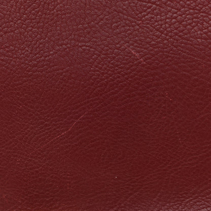 Celine Calfskin Suede Tri-Color Medium Trapeze Burgundy 25 of 32