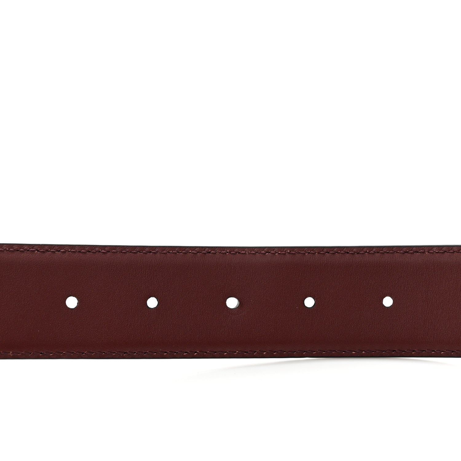 Gucci Moon Calfskin Square G Reversible 35mm Belt 110 44 Black Brown 4 of 7