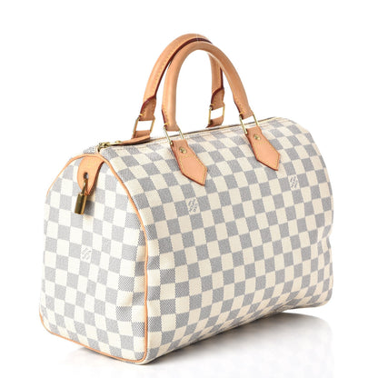 Louis Vuitton Damier Azur Speedy 30 3 of 11