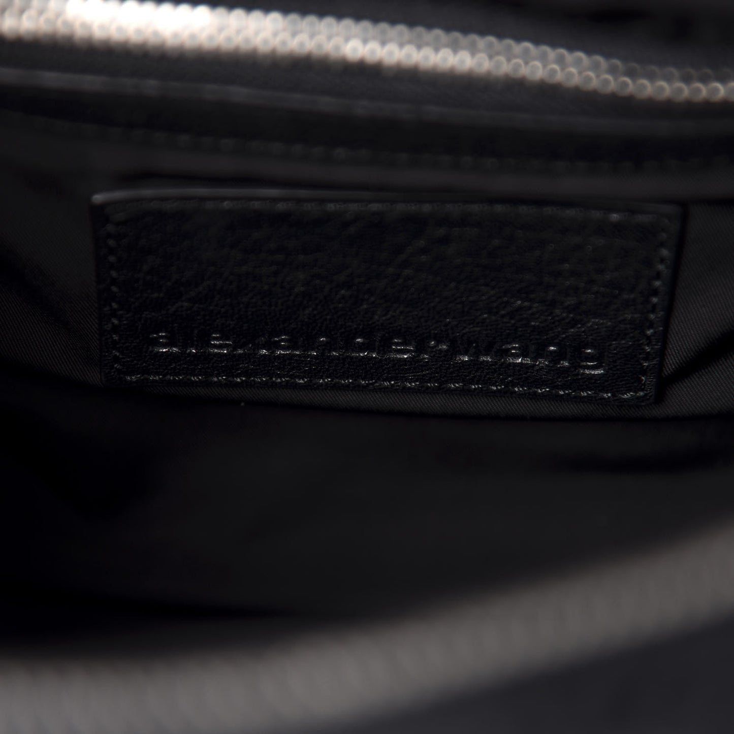 Pebbled Lambskin Rockie Black Rhodium Hardware