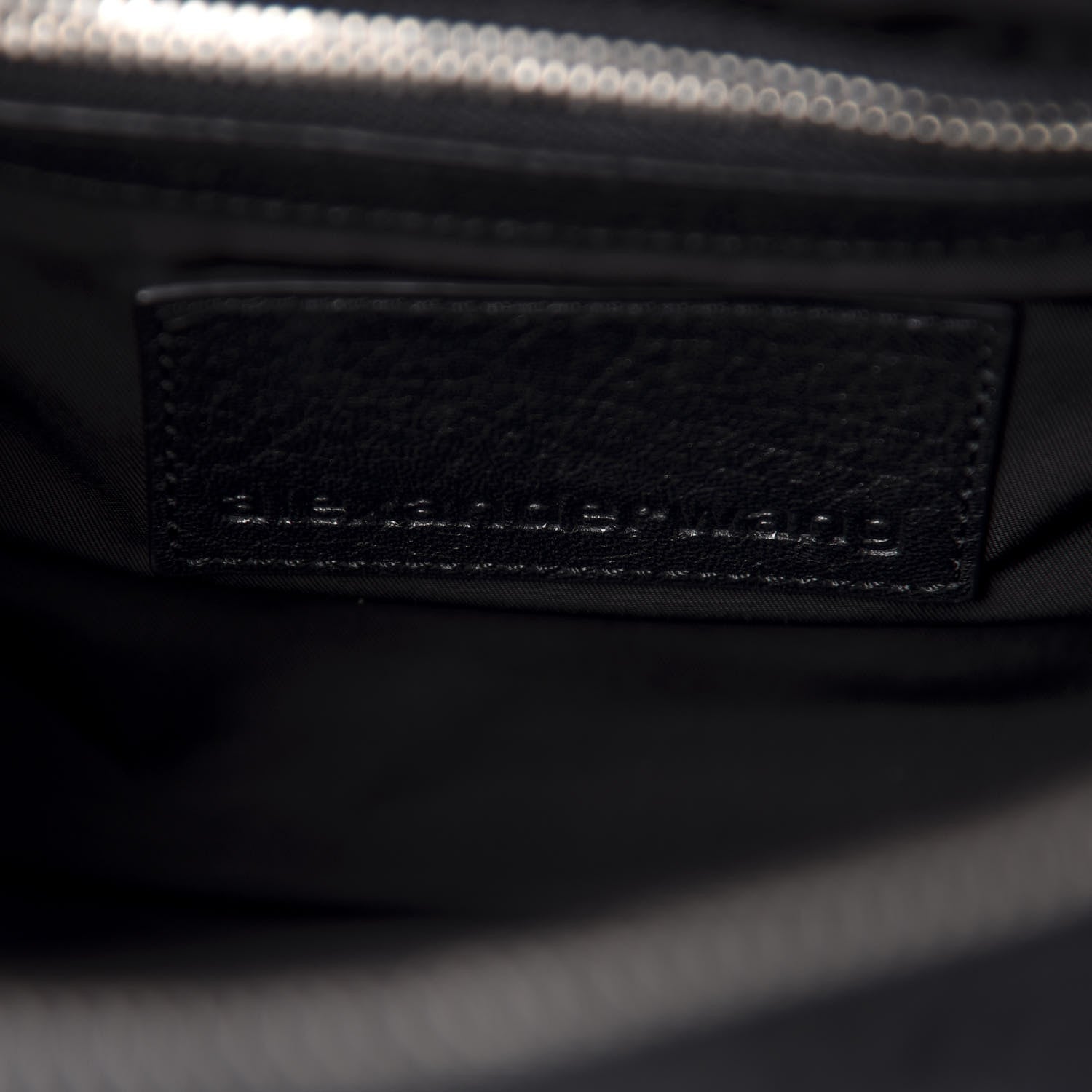 Alexander Wang Pebbled Lambskin Rockie Black Rhodium Hardware 8 of 9