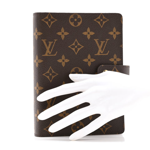 Monogram Medium Ring Agenda Cover