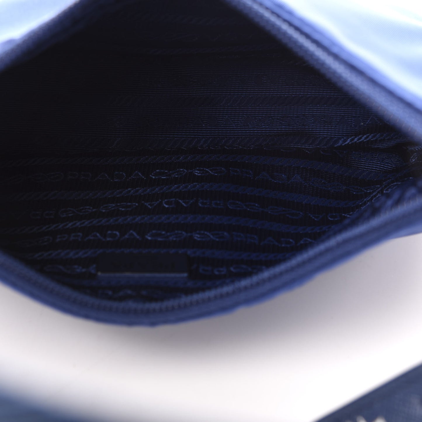 Tessuto Nylon Mini Re-Edition 2000 Bag Bluette