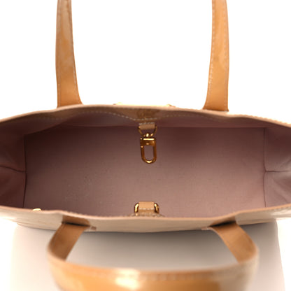 Louis Vuitton Vernis Wilshire PM Blanc Corail 4 of 6