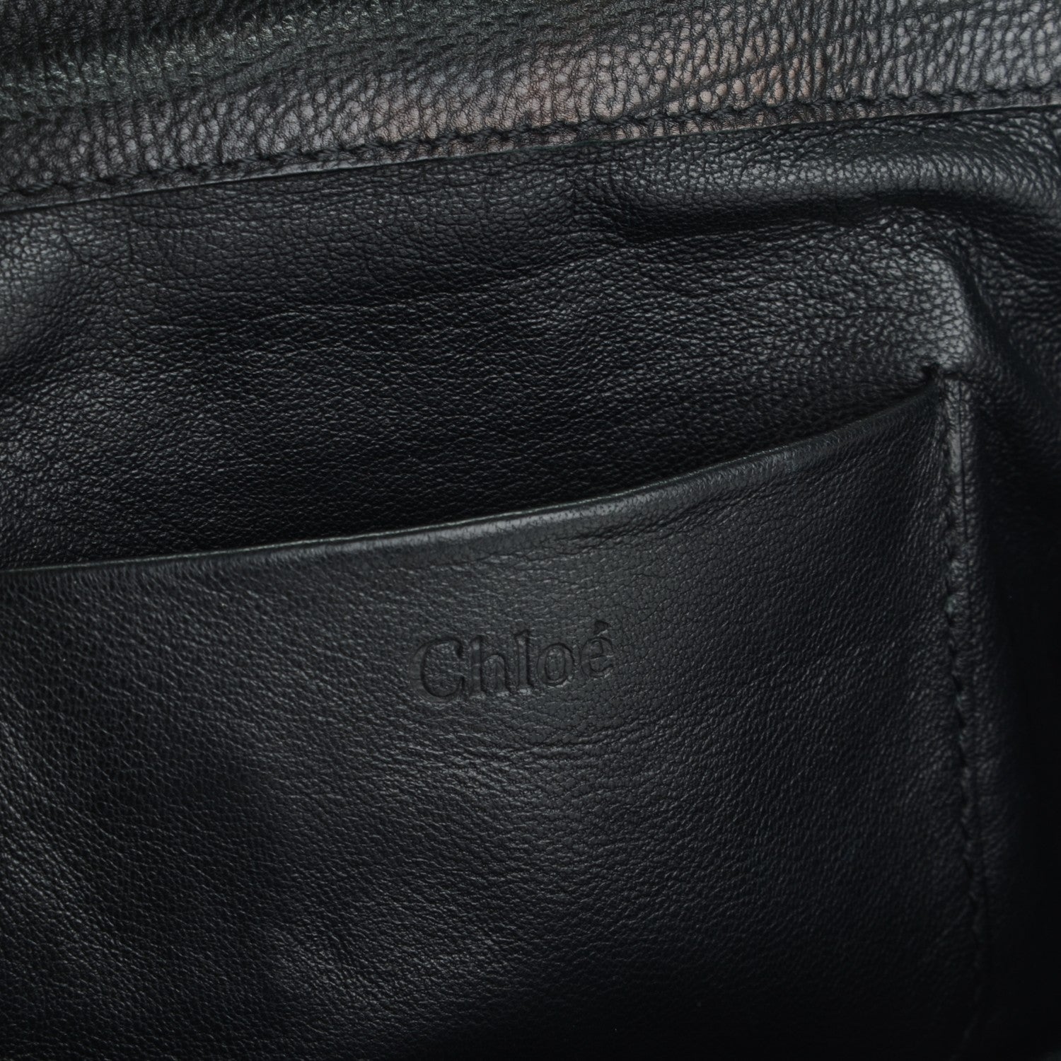 Chloe Goatskin Small Elsie Shoulder Bag Black 6 of 7