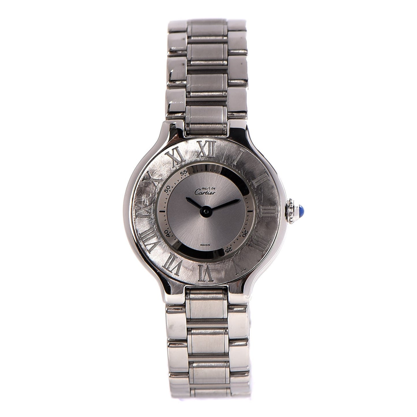 Stainless Steel 28mm Must De 21 Quartz Watch
