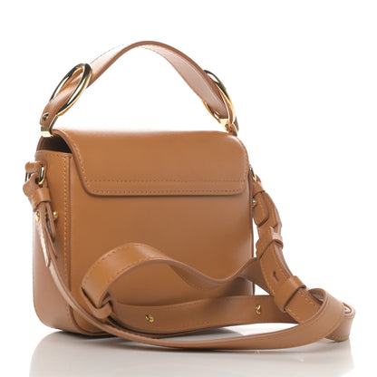 Chloe Shiny Calfskin Suede Mini C Bag Brown 2 of 4