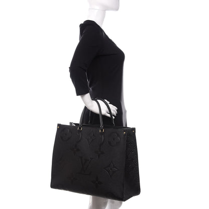 Louis Vuitton Empreinte Monogram Giant Onthego GM Black 2 of 11