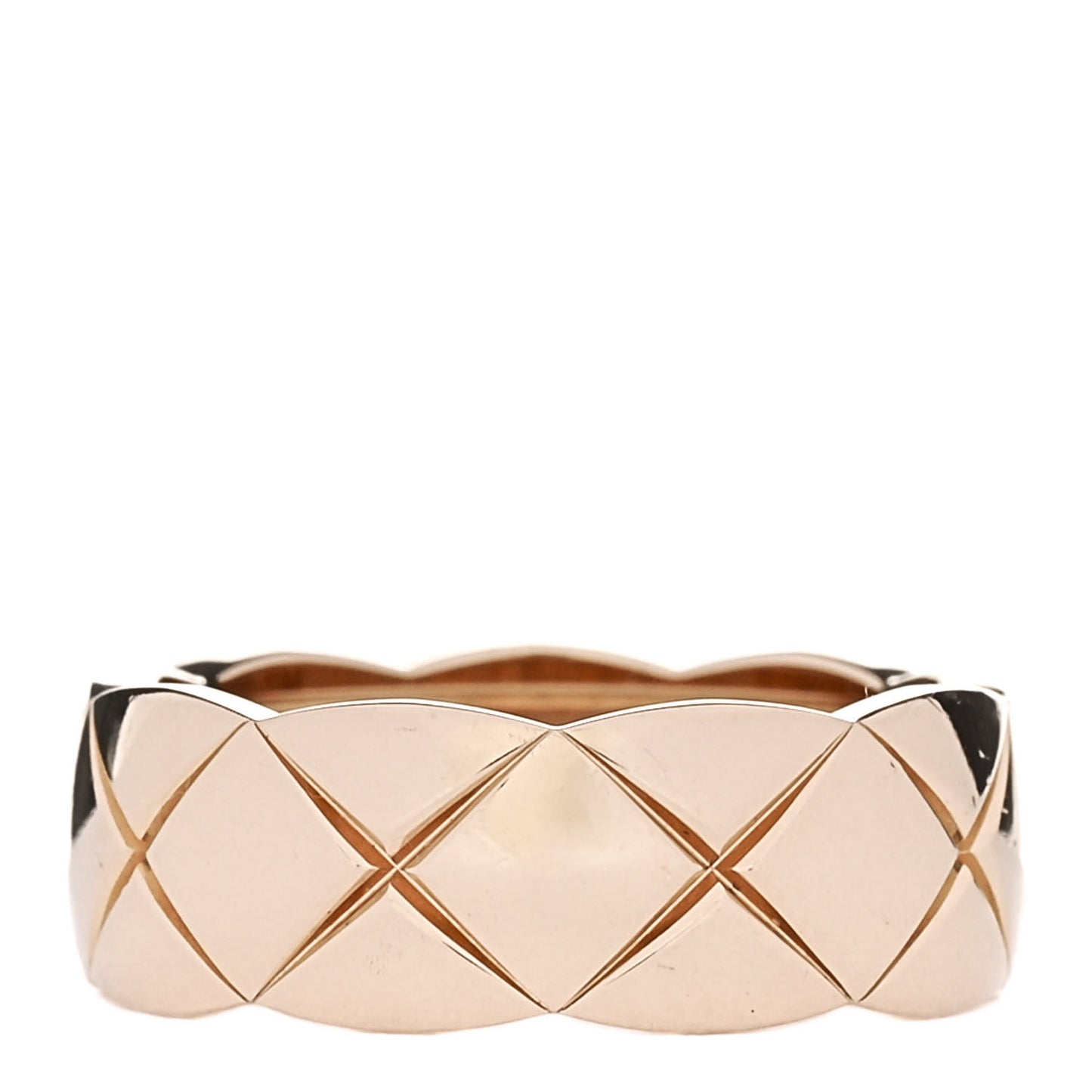 18K Beige Gold Small Coco Crush Ring 50 5.25