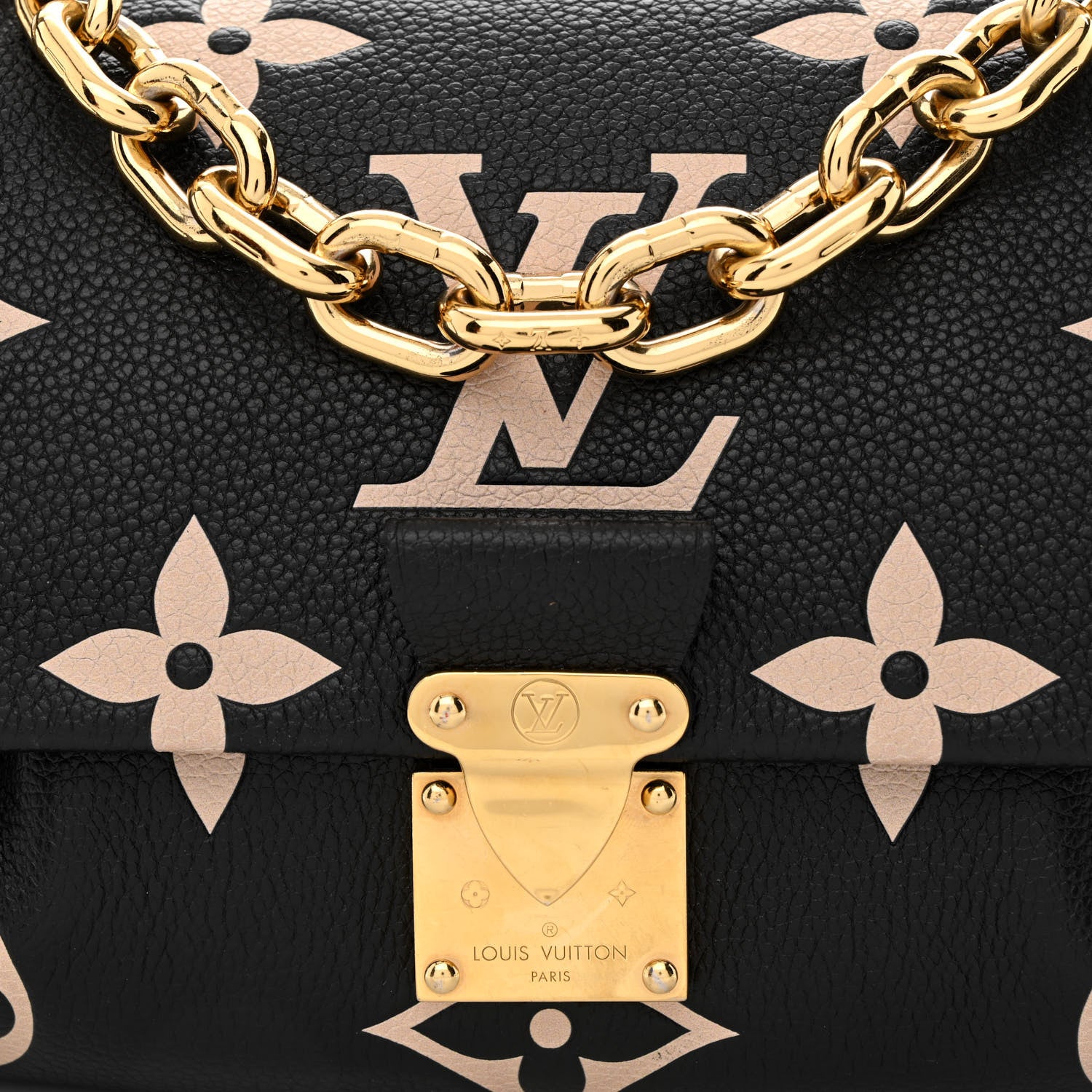 Louis Vuitton Empreinte Monogram Giant Favorite Black Beige 7 of 9