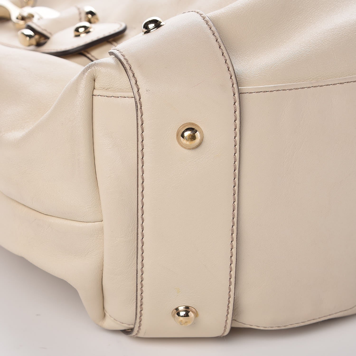 Gucci Calfskin Medium Pelham Shoulder Bag Ivory 11 of 13
