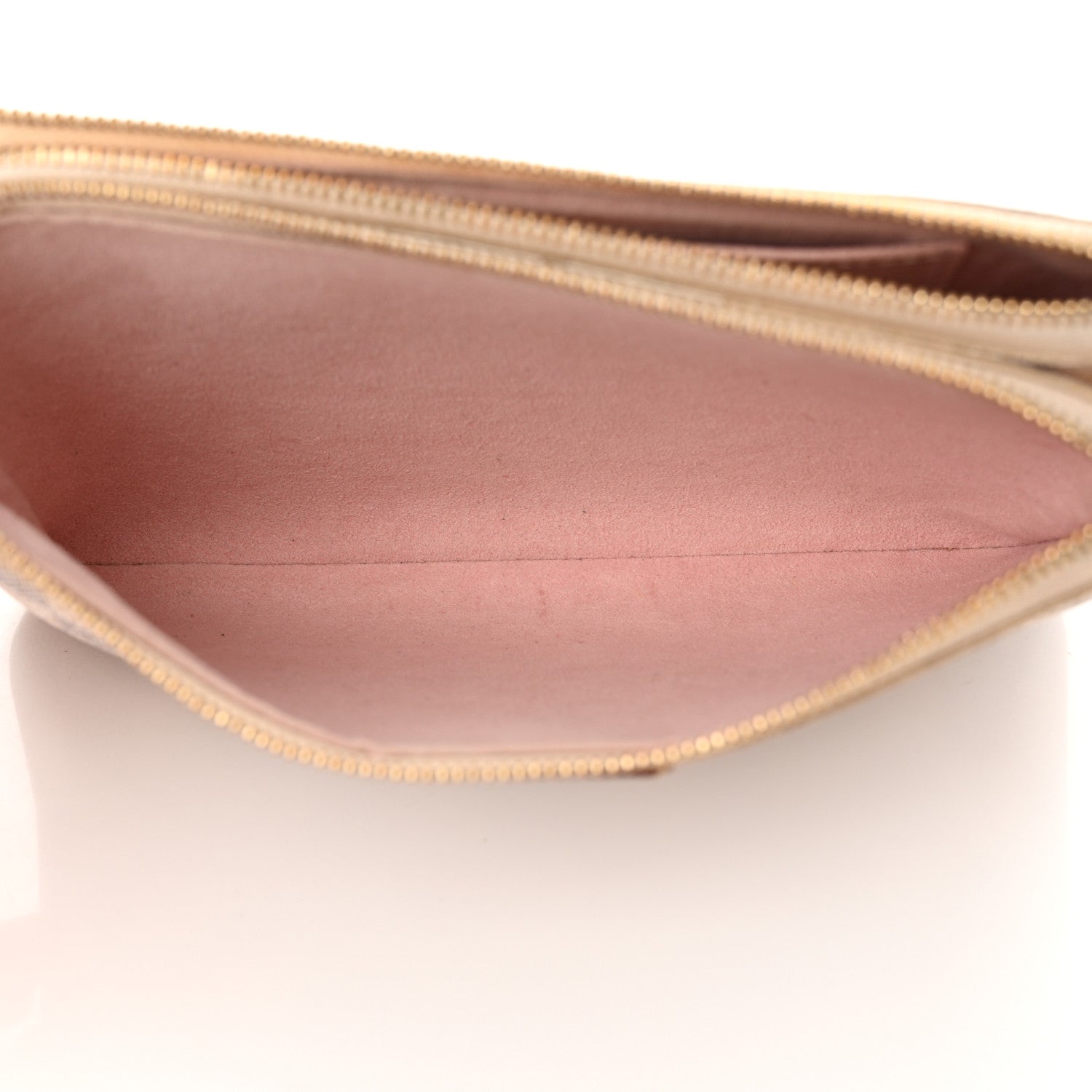 Louis Vuitton Damier Azur Double Zip Pochette 5 of 15