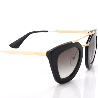 Prada Acetate Cinema Sunglasses SPR 09Q Black 8 of 9
