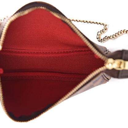 Louis Vuitton Damier Ebene Mini Pochette Accessories 5 of 10