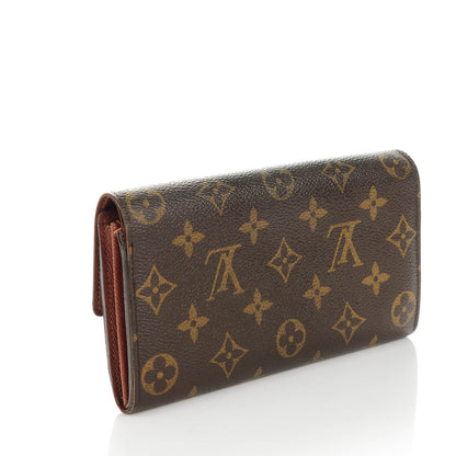 Louis Vuitton Monogram Sarah Wallet 3 of 9
