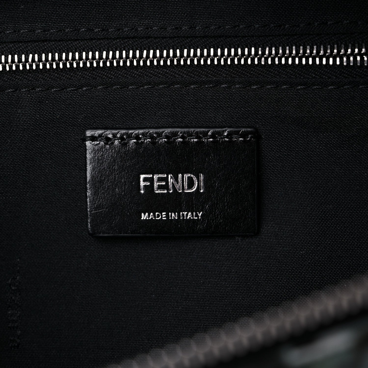 Fendi Nylon CamouFF Belt Bag Black Multicolor 5 of 8