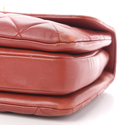Chanel Lambskin Quilted Small Trendy CC Flap Dual Handle Bag Red 8 of 9